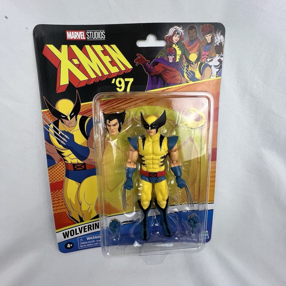 Marvel Legends 6" Vintage Retro X-Men '97 Blue Yellow Suit Wolverine Complete